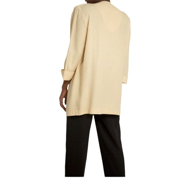 Vtg 80s Womens Size 16 Classic Preppy  Event Evening Career Blazer Vest Combo - Picture 3 of 11